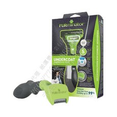 FURminator 神效專利去毛梳 - 短毛小型犬 S號 (真品保證/淞運泰總代理) 寵物除毛梳/狗狗梳子, 1個