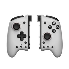 아리스노보 닌텐도 스위치 유선 게임패드 M6 조이콘 기계식버튼 ALPS OLED호환, M6 스위치유선게임패드(화이트), 0개