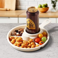 식판 손잡이 원형4칸 밥그릇 간식통 그릇 식기 준비물 통 간식 미니 트레이 그릇 멜라민 3구 나눔 급 bok+9939Wg