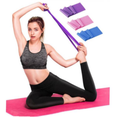 스포츠 코어 운동 고무 밴드 1P 맨몸 스트레칭 탄성 요가밴드 스트레칭밴드, 블루