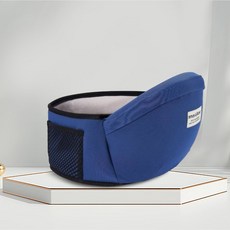 아기 프론트 허리시트 인체공학형 0-3세, 블루 스타일 허리 스툴