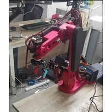 AR4 6DOF 로봇 팔 데스크탑 모터 컨트롤러 ROS 오픈 2KG 부하 전기 고정 장치, with Fixture version