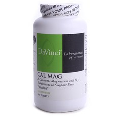 DAVINCI LABORATORIES 鈣鎂補充錠, 180顆, 1罐