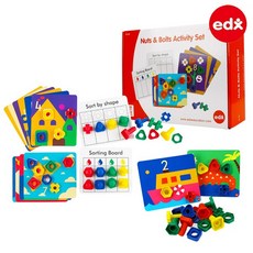 EDX 볼트와 너트 활동세트 32p (활용서포함) (50158), 1개