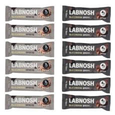 랩노쉬 단백쿠키바 블랙쿠키+쿠키앤크림 혼합, 1개, 35g