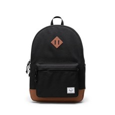 203486 Herschel Supply Co. Heritage 백팩 블랙/새들 브라운 (한정판) 클래식