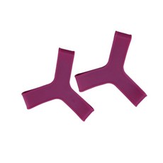 HAIMINGJUN 2Pcs 다이빙 핀 키퍼 그리퍼 수영 패들 스트랩 장비 수중 스쿠버 용 조정 가능한 교체 고무 오리발 스트랩, 실리콘, 보라