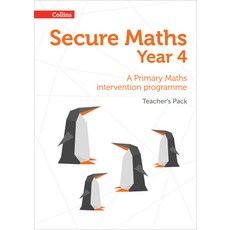 (영문도서) Secure Maths - Secure Year 4 Maths Teacher's Pack: A Primary Maths Intervention Programme Paperback, Collins, English, 9780008221478