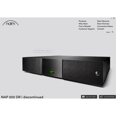 Naim Audio NAP 200 立體聲後級擴大機，英國精品，最後一台