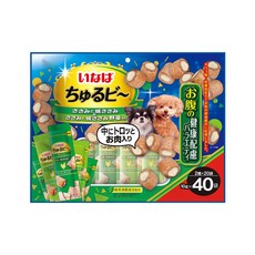 이나바 강아지 츄르비 40P, 장건강케어, 400g, 1개