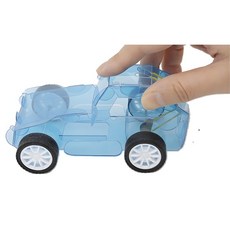 간단한 도면접기 고무줄 탄성자동차 초등 조립키트 중등과학 고무동력기만들기 동력기, 5개