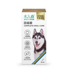 Moreson 木入森 犬寶固齒麗口滴劑, 1個, 30ml, 口腔/牙垢護理