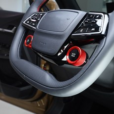 유투카 호환 액티언 악세사리 몰딩 퀵 버튼 조그 다이얼 커버 튜닝 용품, 레드 1개 [XZ-12], 기타