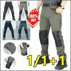 미군 특수부대 남성용 고탄력 방수 전술바지 아웃도어 캠핑 등산 워크팬츠