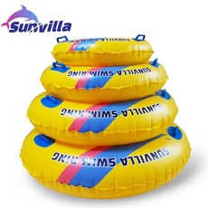 물놀이 원형 튜브 손잡이형 대형 성인용 수영 바다 계곡 워터파크 여름 휴가 레저, 1개, 선빌라 튜브 85cm