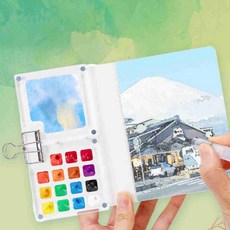 아크릴 펜 트레이 그릴 파레트 투명 정리 보관함 크래프트트레이