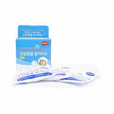 (2개)구강청결 핑거티슈 30매, 30개