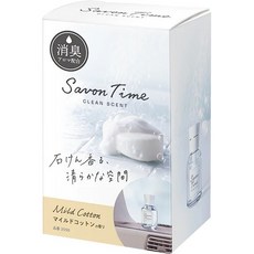 CARALL Savon Time 車用香水 液體芳香消臭劑 車內除臭 淨化空氣 植物消臭 補給車站, 1個, 3550 溫和棉質香氛