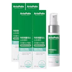 아르테폴리스 구강항균 그린프로폴리스 스프레이, 4개, 30ml