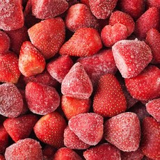 냉동 딸기, 2개, 개당 1kg