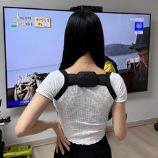 라운드숄더밴드 굽은등 자세 어깨밴드 소형, 본상품