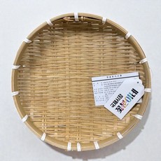 대형대나무채반40-60cm 원형 소쿠리 바구니 싸리, 1개