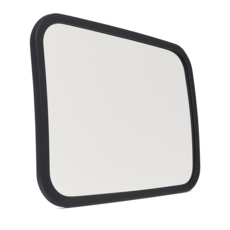 웨일릿 차량용 유아 안전 후방 거울 카시트 보조거울, 1개, 블랙