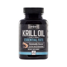 Onnit 磷蝦油軟膠囊, 1罐, 60顆