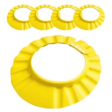 LITTLE CLOUD 幼兒寶寶泡泡洗髮帽, 黃色