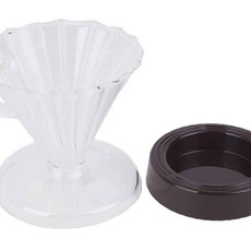 핸드드립 유리 커피 드리퍼 3인용 내열강화유리 커피드리퍼