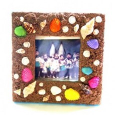 모래속 조개액자[5인용] 미술 놀이 교구 초등학생 돌봄교실 DIY 만들기 키트