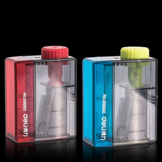 DELI 델리 심조절 4단 휴대용 연필깎이 68660 연필깍기, 1개, 상세페이지 참조