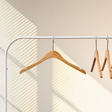 씨인크 옷가게 고급 원목 월넛 옷걸이 바지걸이, 여성 일반형 원목, 10개