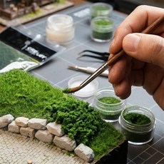 권심바몰 diy 잔디 식물모형, 녹색