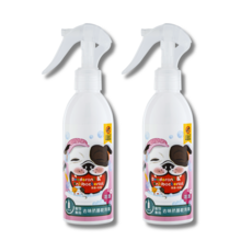 Dr.Wa-Mi 汪咪博士寵物專用去味抗菌乾洗澡，天然驅蟲配方，台灣製造, 花樣, 2個, 200ml