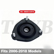 48609-42010 T11-2901110 RAV4용 서스펜션 부품 프론트 액슬 고무 충격 흡수 필러 브래킷, 02 L