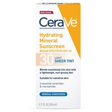 세라비 Hydrating Mineral Screen Light Sheer Tint, 50ml, 1개