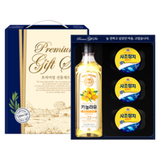 해표사조 프리미엄 4종세트/감사선물세트/참치선물, 1개