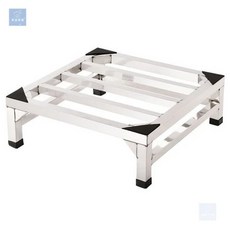 不銹鋼洗衣機架 冰箱架 墊高置物架 防潮防滑 實用耐用, 1個, 訂製：升級加厚款70*75*15