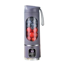 Aleid 智能榨汁杯 便攜充電果汁機, 紫色:3.7v10刀頭