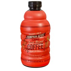 트레이더조 콜드 브루 커피 946ml 1팩 펌킨 스파이스 Trader Joe's Pumpkin Spice Flavored Cold Brew