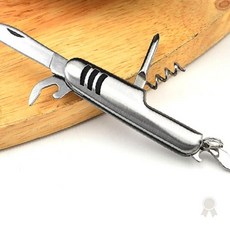 툴센 맥가이버칼 멀티툴 다용도 만능칼 드라이버 펀치 캔따개 칼 톱 가위 병따개 코르크 따개 캠핑 여행 등산, 1개