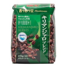 ucc Kaoriirimame滑順微苦吉力馬札羅咖啡豆, 270g, 1包, 1包
