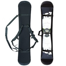 스노우보드 엣지백 보드 백팩 스노우보드가방 엣지 풀백, 블랙:싱글/백팩, 1개, 퓨어블랙단일이중