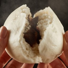 전통비법 그대로 통팥이 가득 들어간 옛날왕찐빵, 2개, 500g