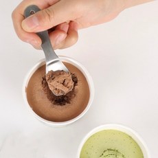Dolce 冰淇淋匙 優質不鏽鋼湯匙, 1個, Silver