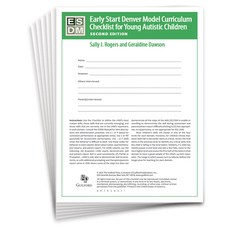 (영문도서)Early Start Denver Model Curriculum Checklist for Infants and Young Autistic Chi... Paperback, Guilford Publications, English, 9781462559206
