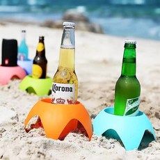 소소 모래사장 컵홀더 스파이크컵홀더, 오렌지