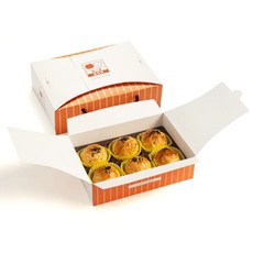 雄二家 蛋黃酥禮盒, 50g, 6個