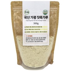 직송 국산 가평 잣죽 가루 분말 500g 죽가루, 1개